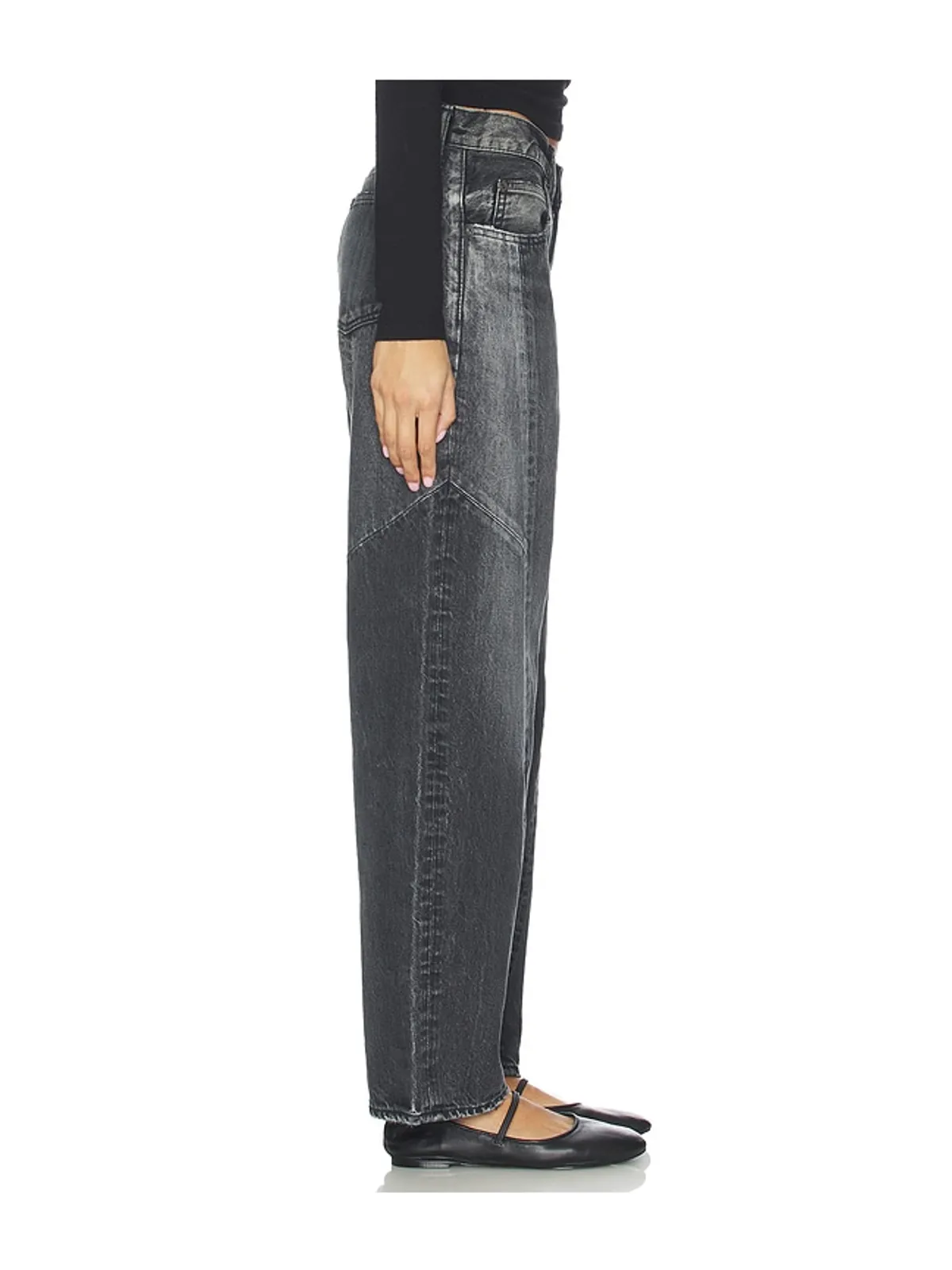 Moussy Vintage LARGO ワイドレッグ - 画像3