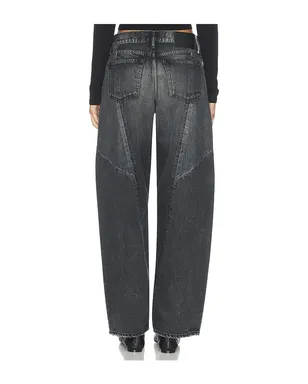 Moussy Vintage LARGO ワイドレッグ - サムネイル4