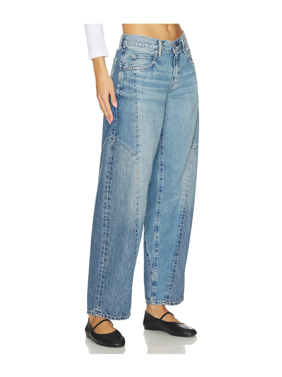 Moussy Vintage MICCO REMAKE ワイドレッグ - 画像2