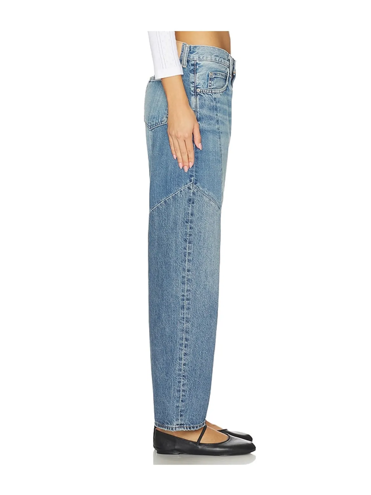 Moussy Vintage MICCO REMAKE ワイドレッグ - 画像3