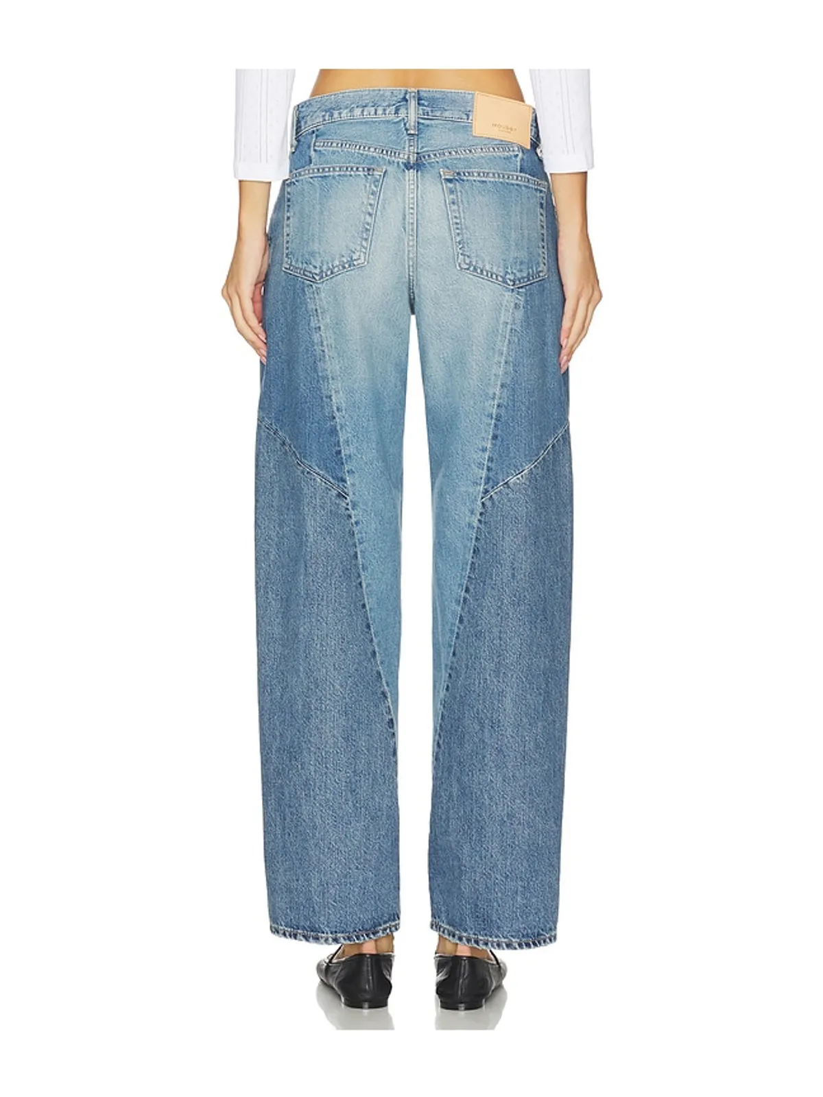 Moussy Vintage MICCO REMAKE ワイドレッグ - 画像4
