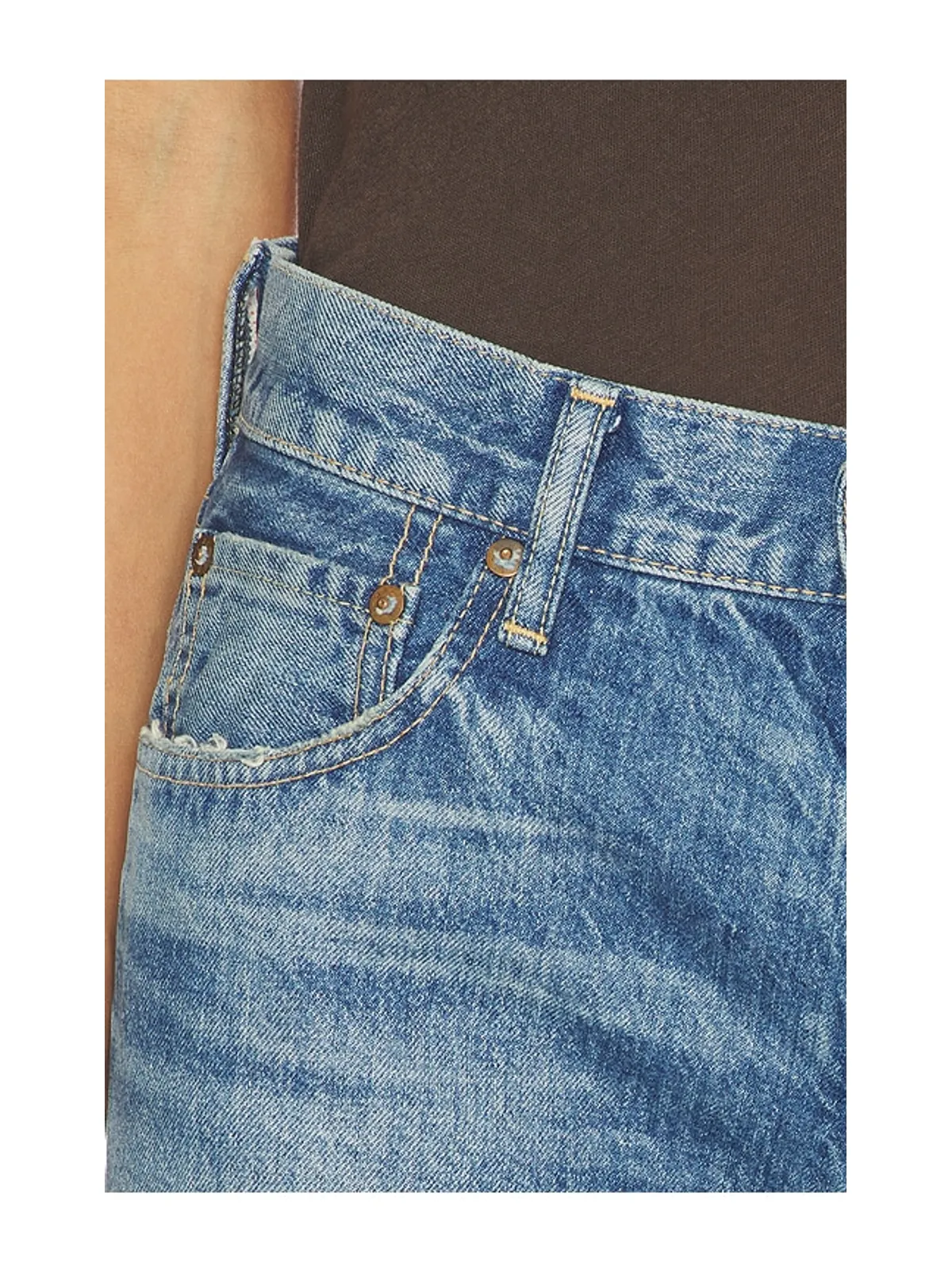 Moussy Vintage ATLANTIS REMAKE フレア - 画像6