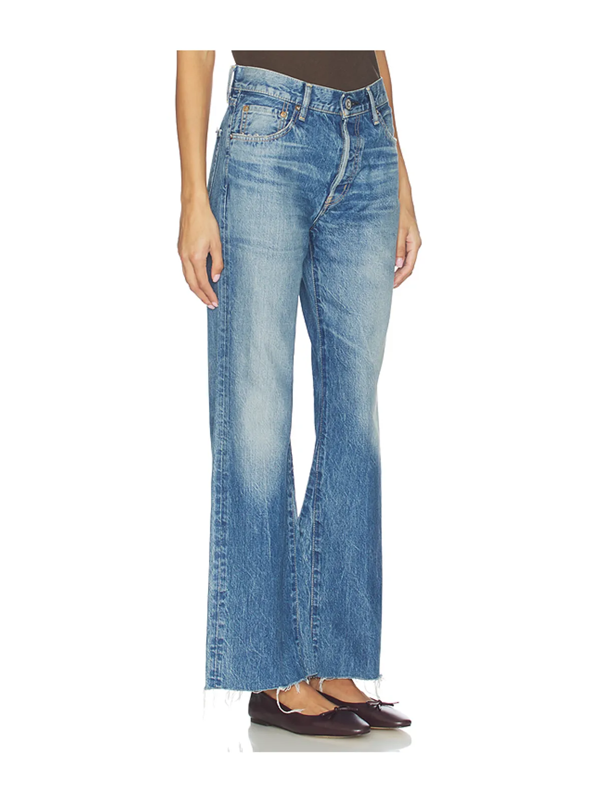 Moussy Vintage ATLANTIS REMAKE フレア - 画像2