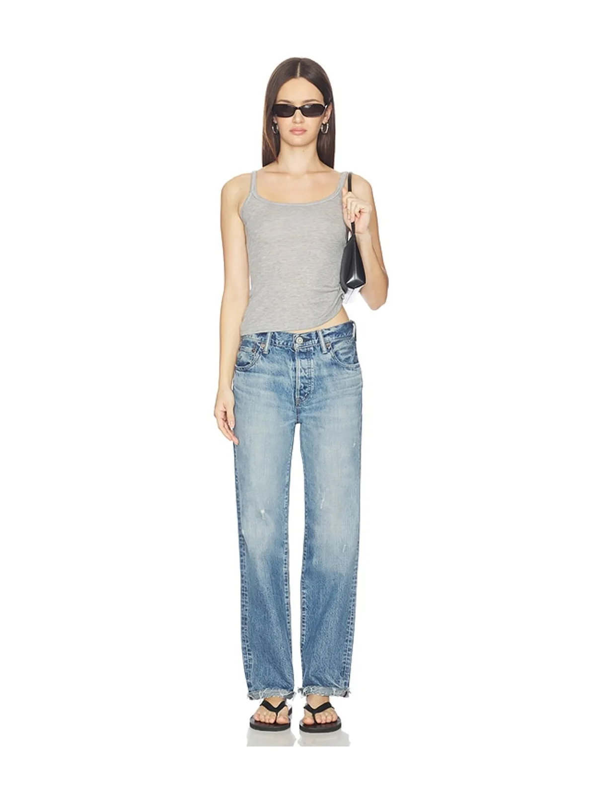 Moussy Vintage DORCHESTER ストレートレッグ - 画像5