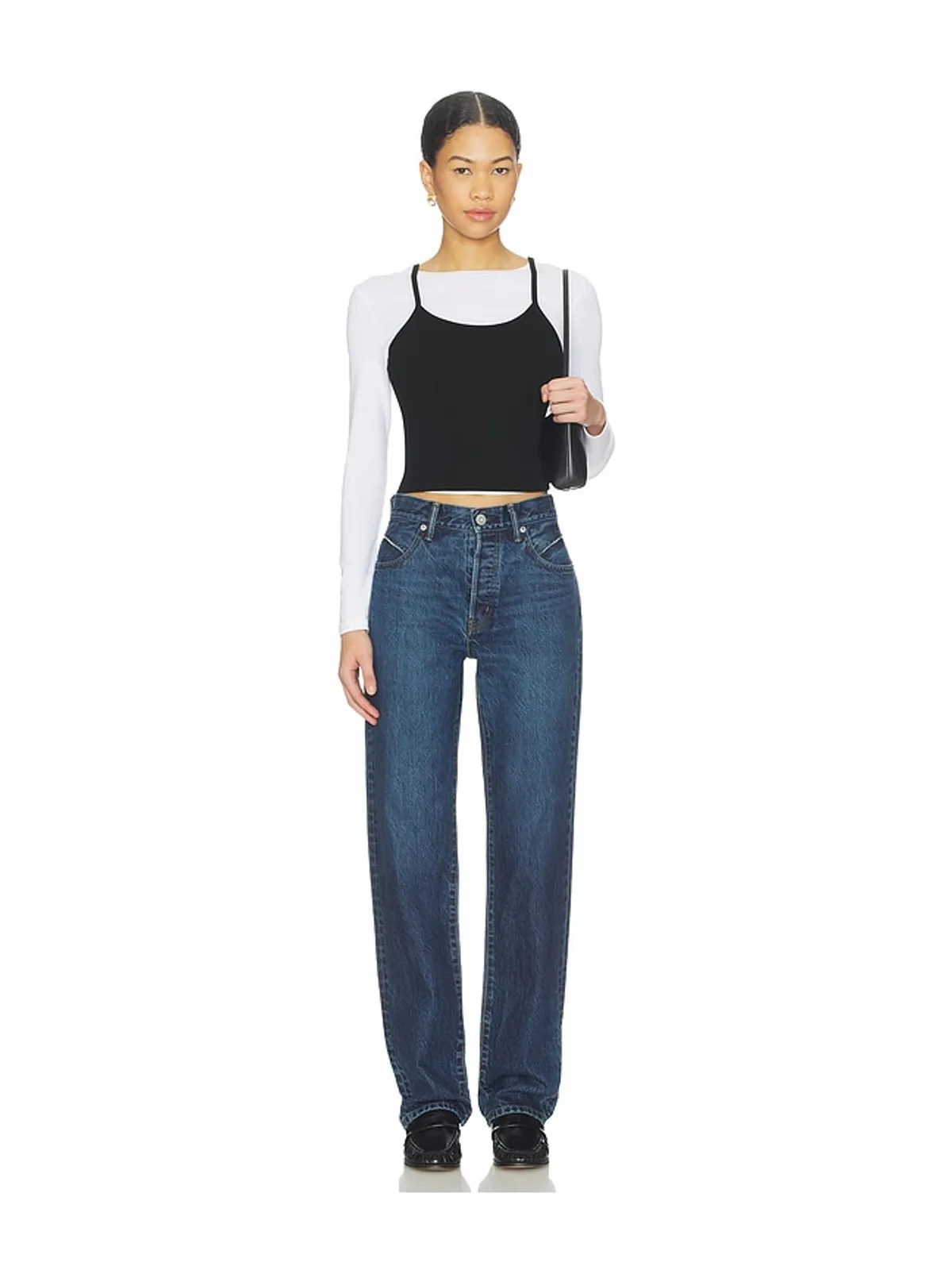 Moussy Vintage LARA ストレートレッグ - 画像5