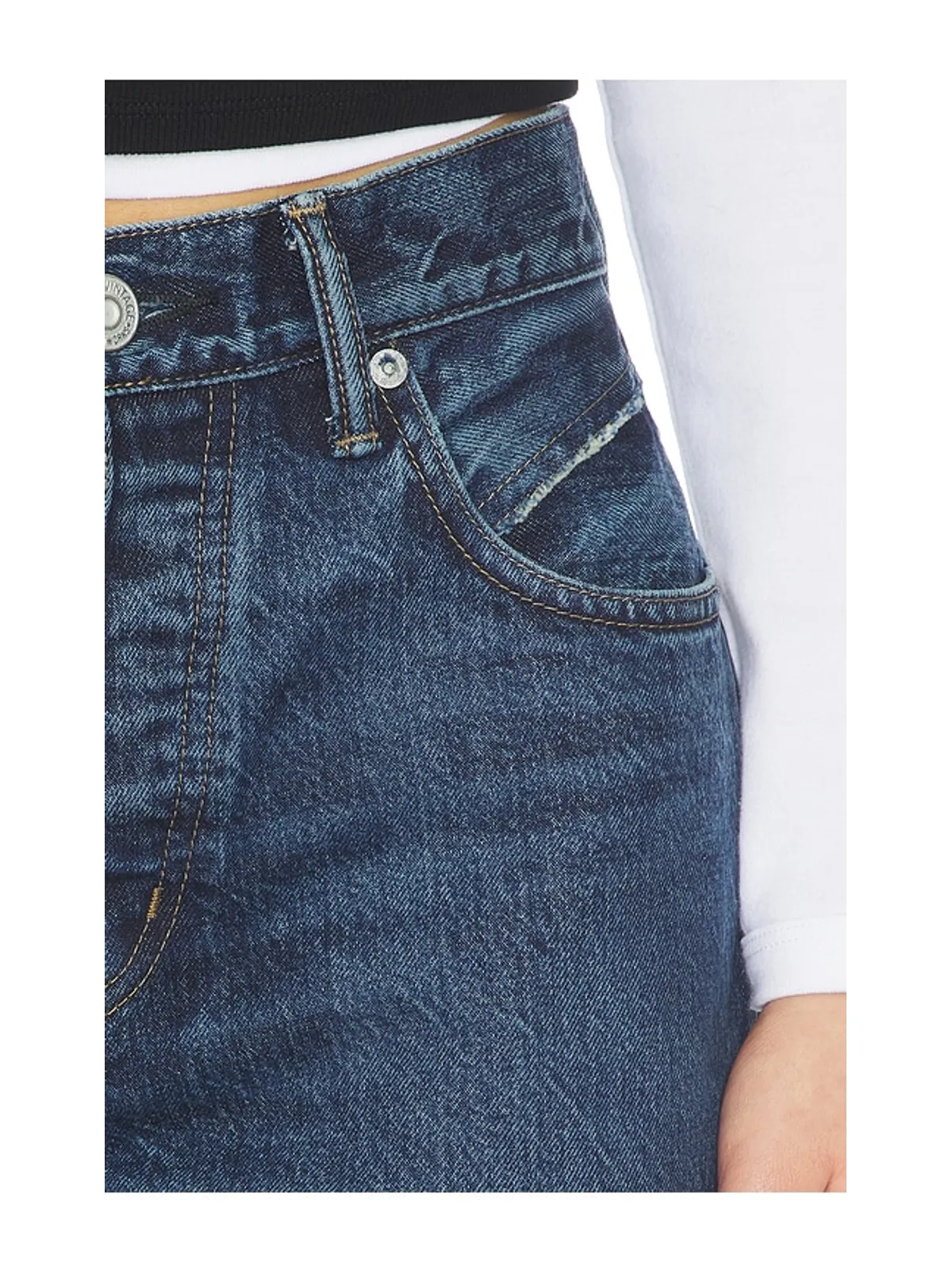 Moussy Vintage LARA ストレートレッグ - 画像6