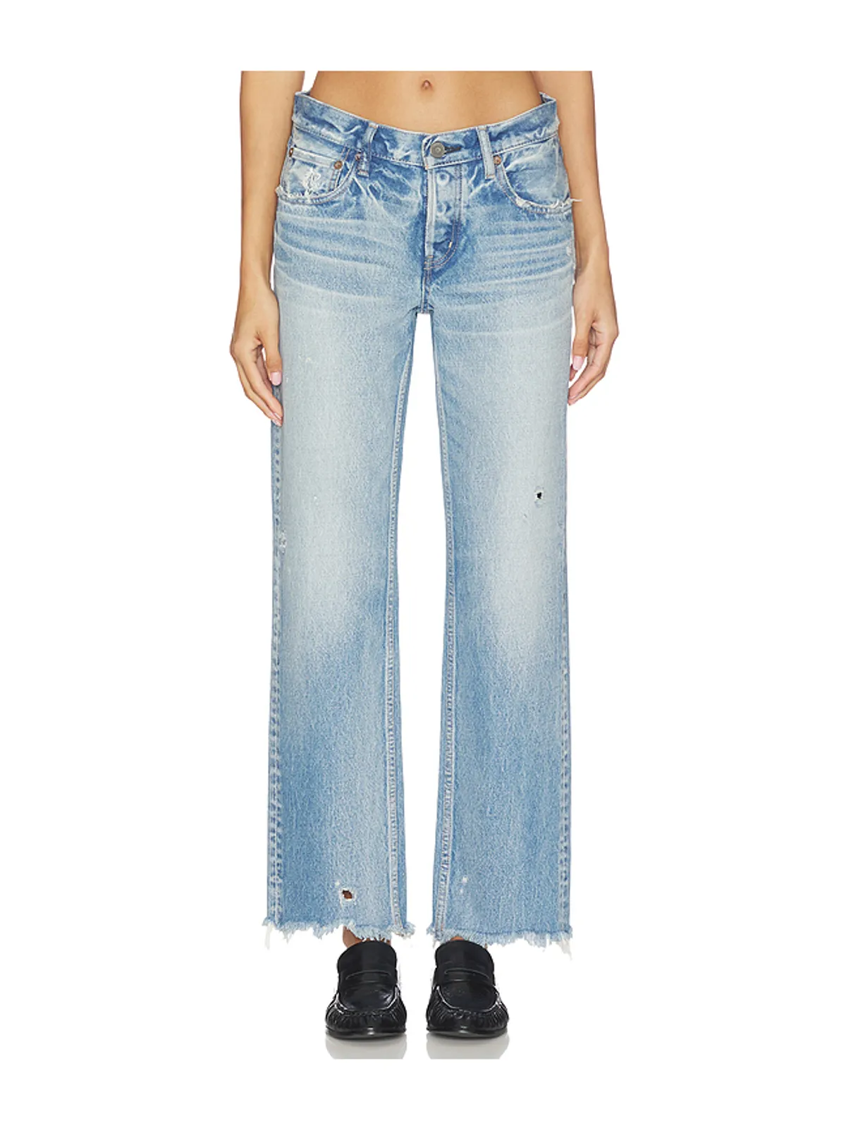 Moussy Vintage MATTAPAN ストレートレッグ - 画像1