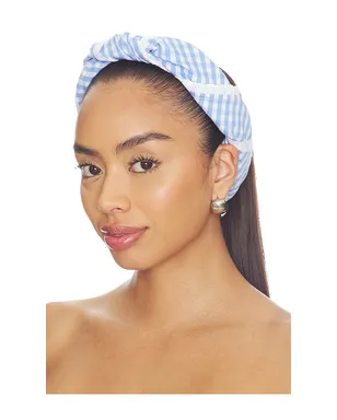 MAJORELLE ROMA スカーフ - Blue,White. - サムネイル1