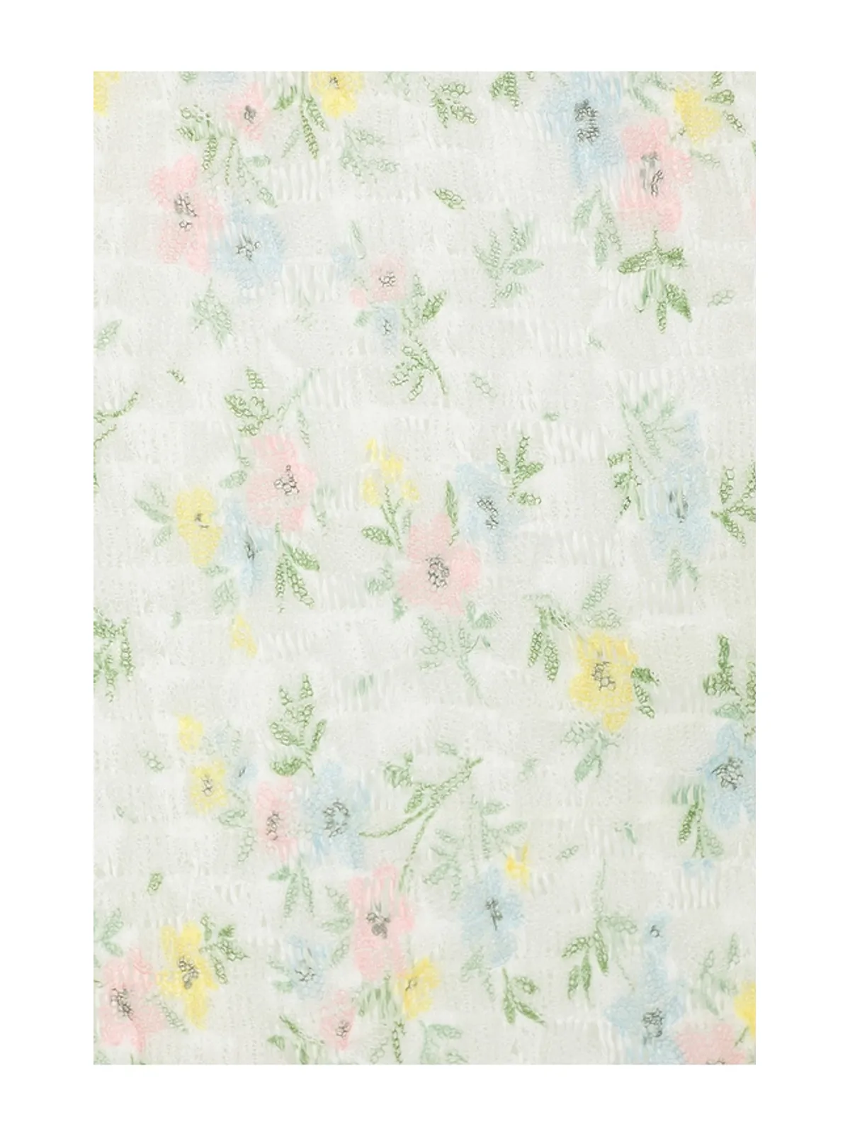 MAJORELLE LILIA ドレス - White,Blue. - 画像4