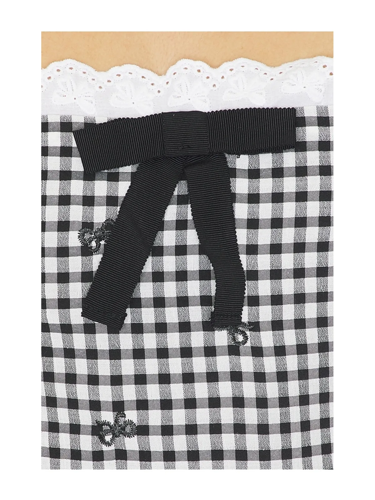 MAJORELLE EMILIA ドレス - Black,White. - 画像4