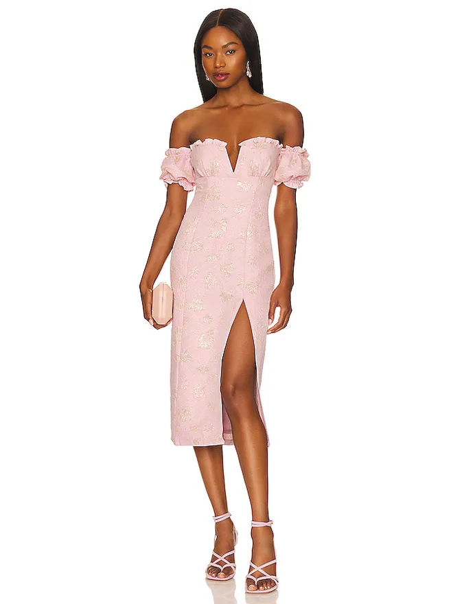 MAJORELLE MAJORELLE SOLANDIA ミディ丈ドレスの商品画像