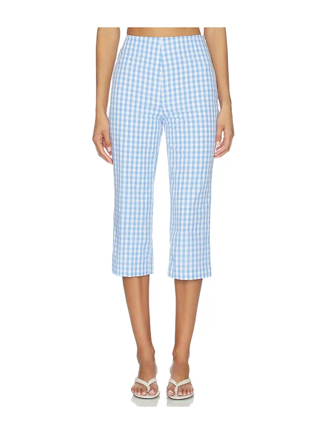 MAJORELLE MAJORELLE VIVIANA カプリ - Blue,White.の商品画像