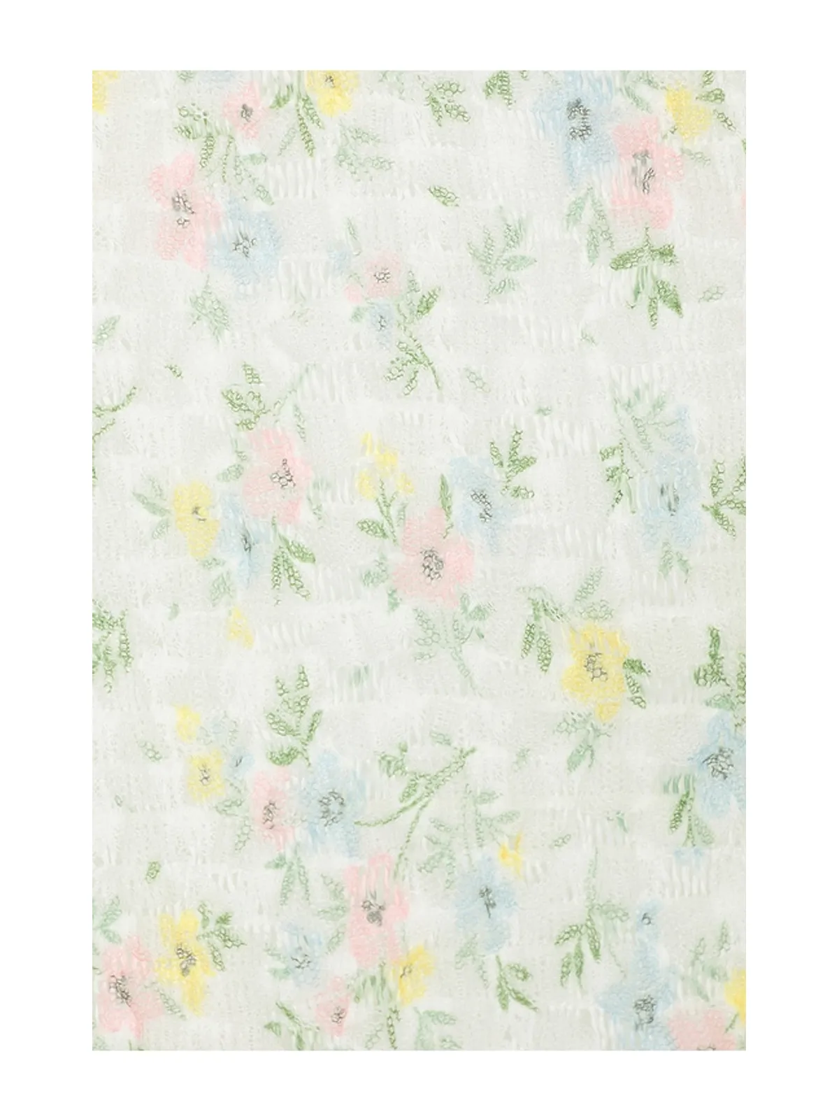 MAJORELLE LILIA トップ - White,Blue. - 画像5