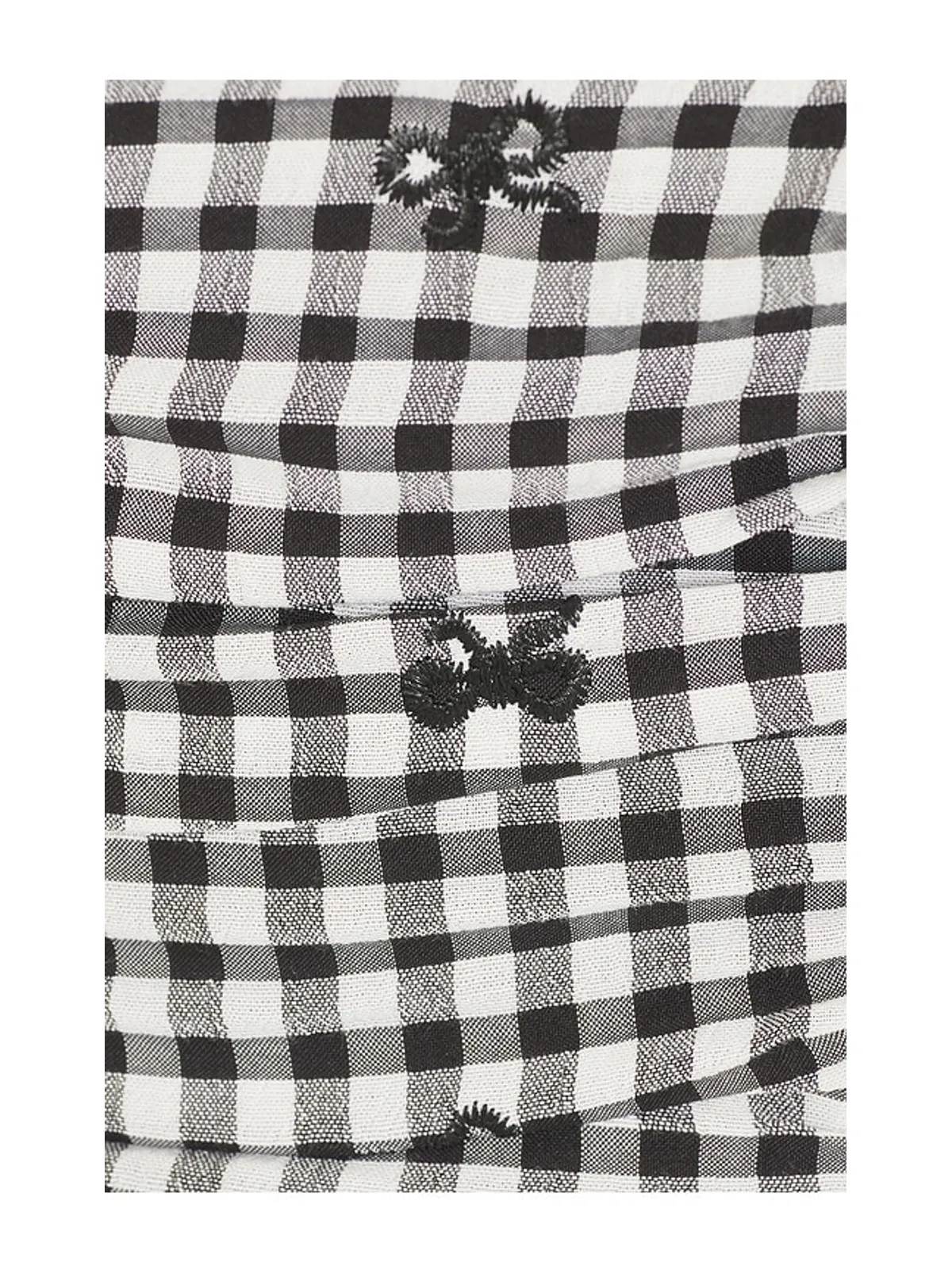 MAJORELLE EMILIA トップ - Black,White. - 画像5