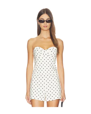 MAJORELLE TORI トップ - Black,Cream. - サムネイル1
