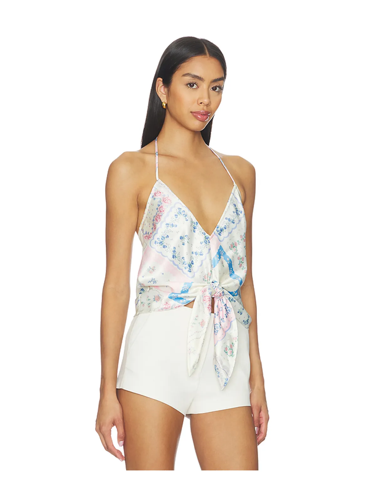 MAJORELLE GEMI トップ - White,Blue. - 画像2