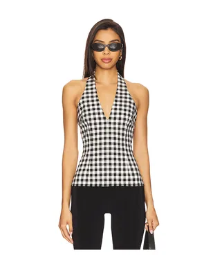 MAJORELLE BIRDIE トップ - Black,White. - サムネイル1