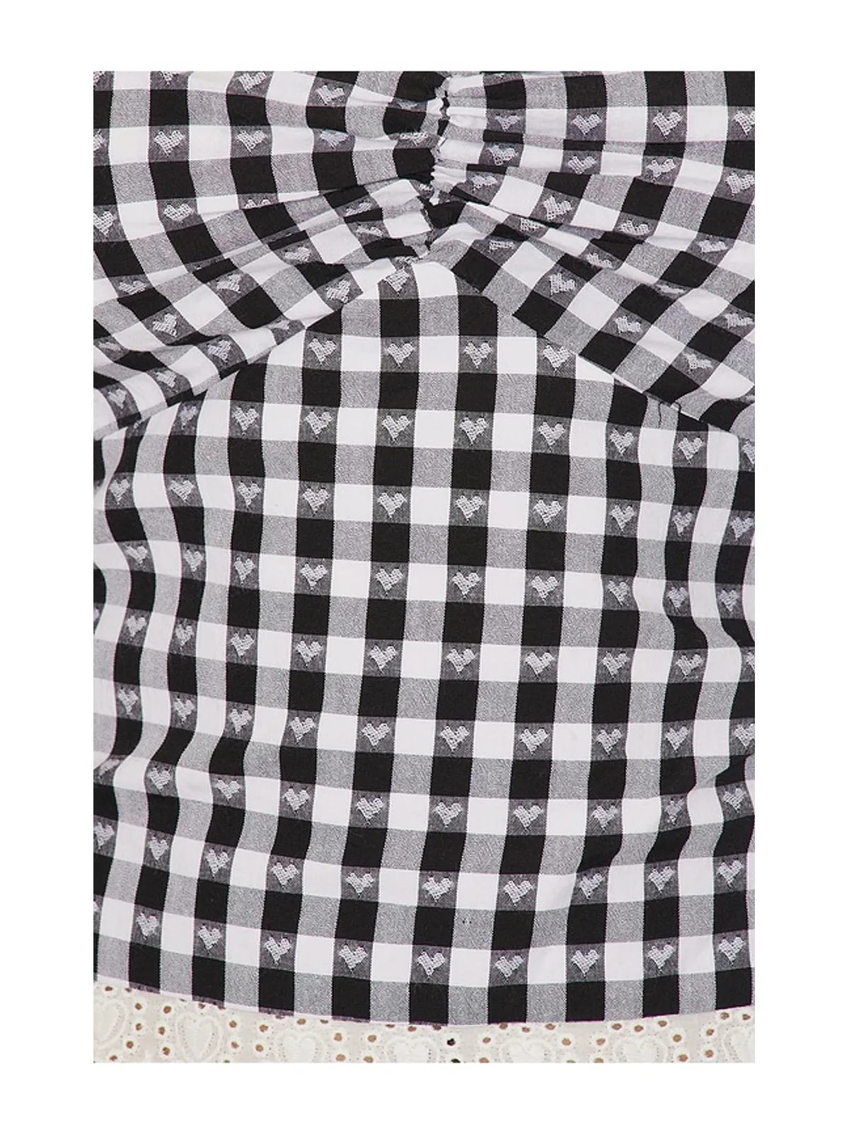 MAJORELLE REECE トップ - Black,White. - 画像5