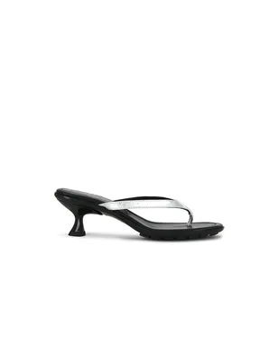 Mansur Gavriel MARI サンダル - Metallic Silver,Black. - サムネイル1