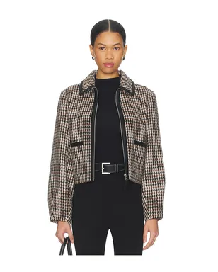 Mackage SOLANA ジャケット - Black,Tan. - サムネイル1