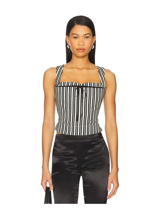Miaou Miaou IMOGENE コルセット - Neutral,Black.の商品画像