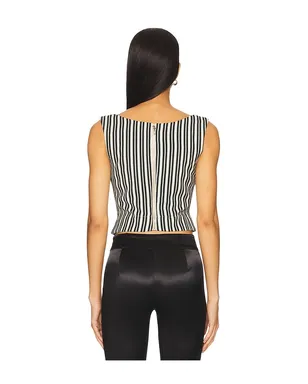 Miaou IMOGENE コルセット - Neutral,Black. - サムネイル3