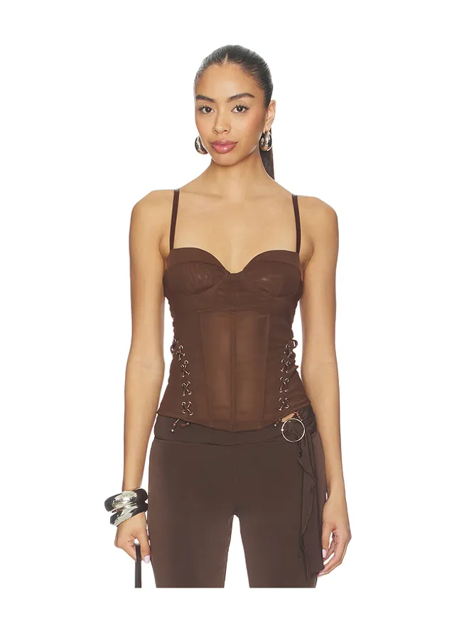 Miaou Miaou CHRISTINA CORSET トップの商品画像