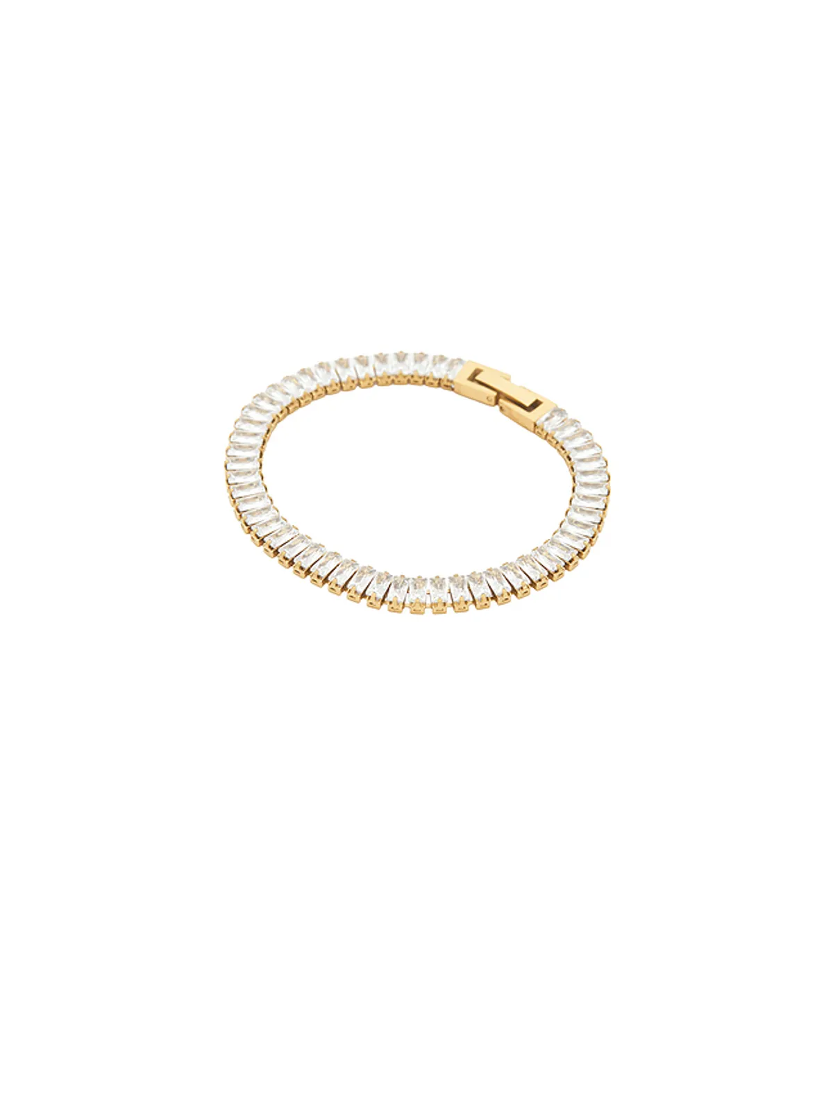 Mazin Jewels BAGUETTE テニスブレスレット - 画像1