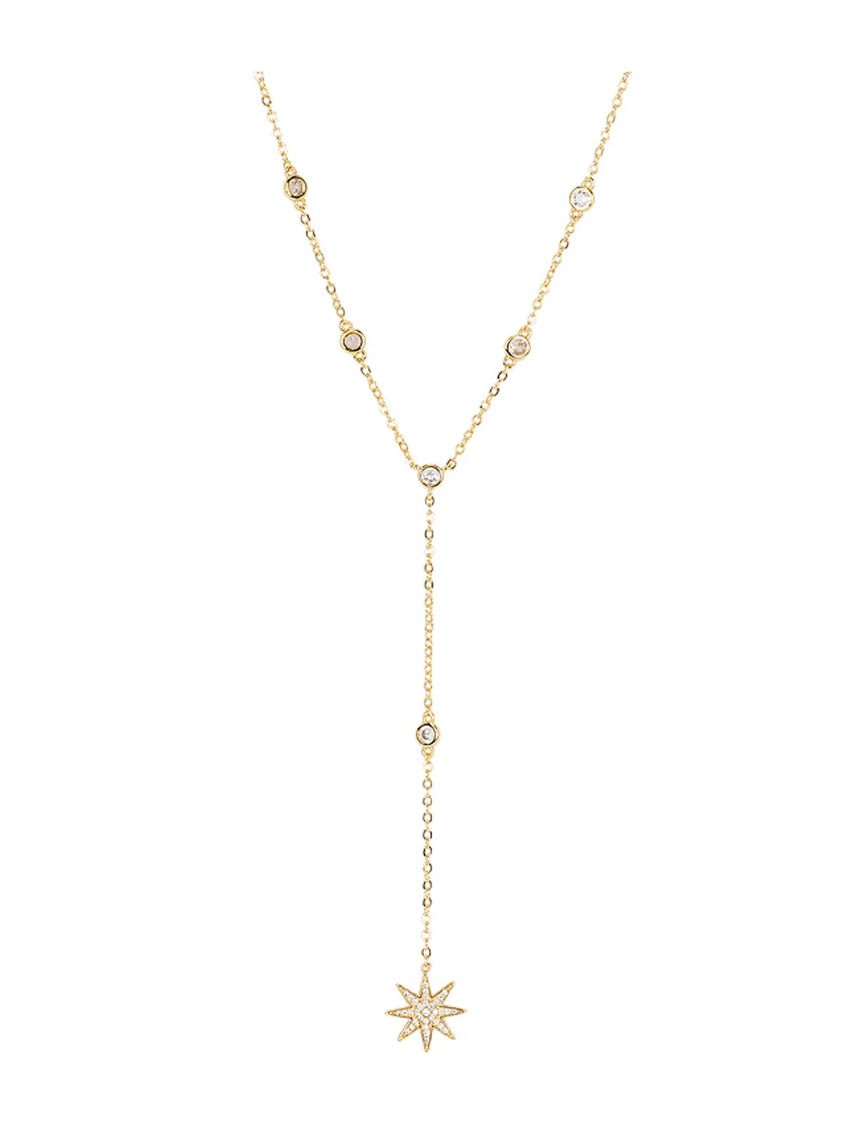 Mazin Jewels STARBURST ラリエットネックレス - 画像2