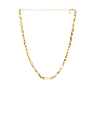 Mazin Jewels STARBURST キューバンリンクネックレス - サムネイル1