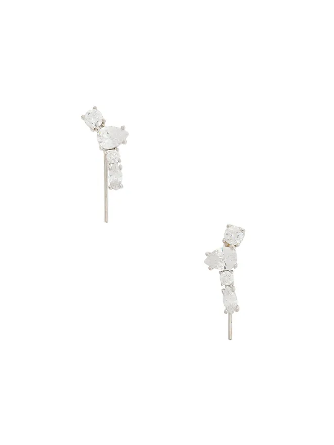 Mazin Jewels Mazin Jewels LUNA ドロップイヤリングの商品画像