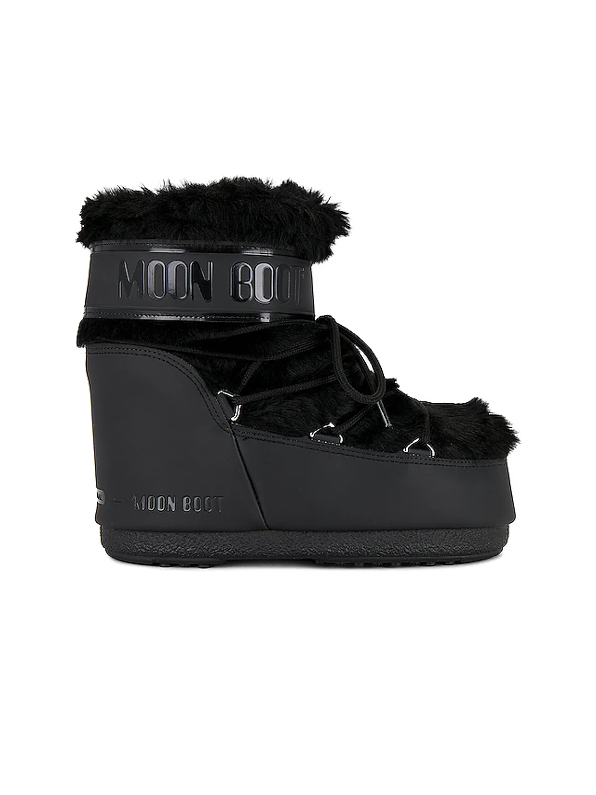 MOON BOOT ICON LOW FAUX FUR ブーツ - 画像1