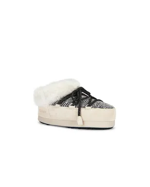 MOON BOOT EVX スリッパミュール - Black,White. - サムネイル2