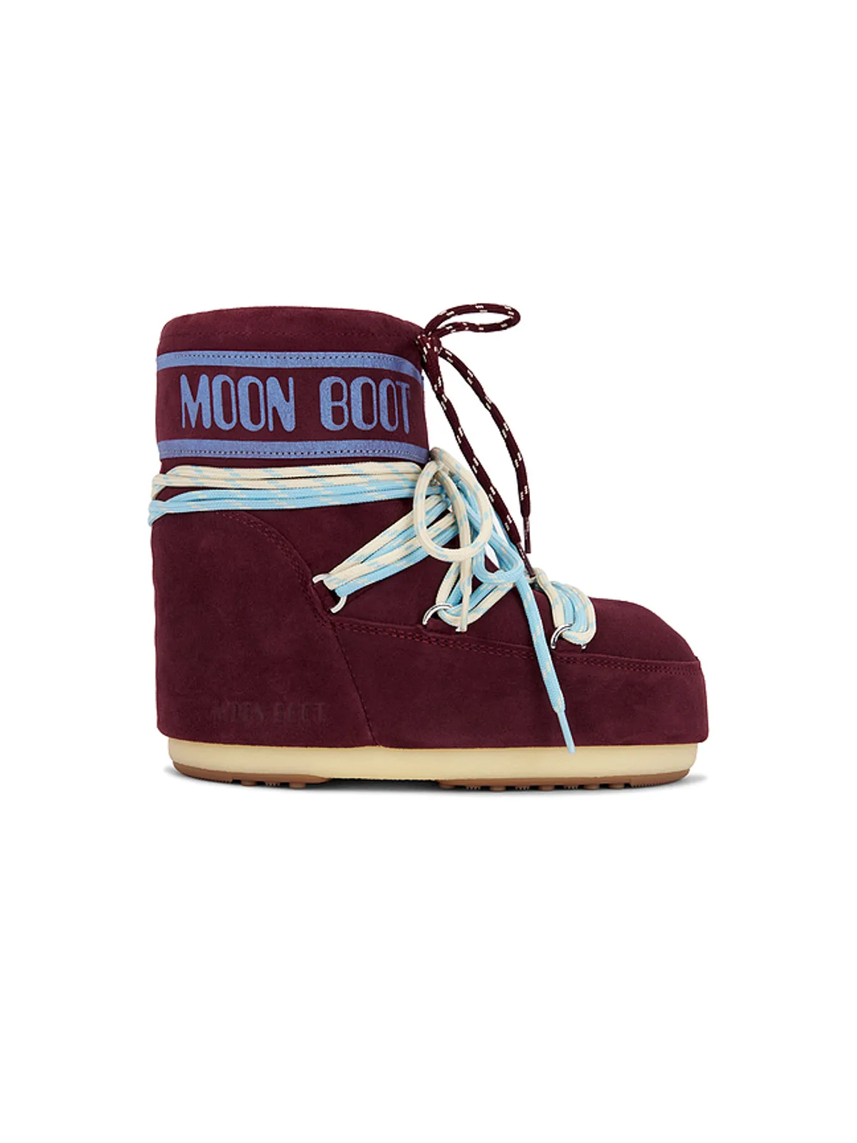 MOON BOOT ICON LOW SUEDE LACES ブーツ - 画像1