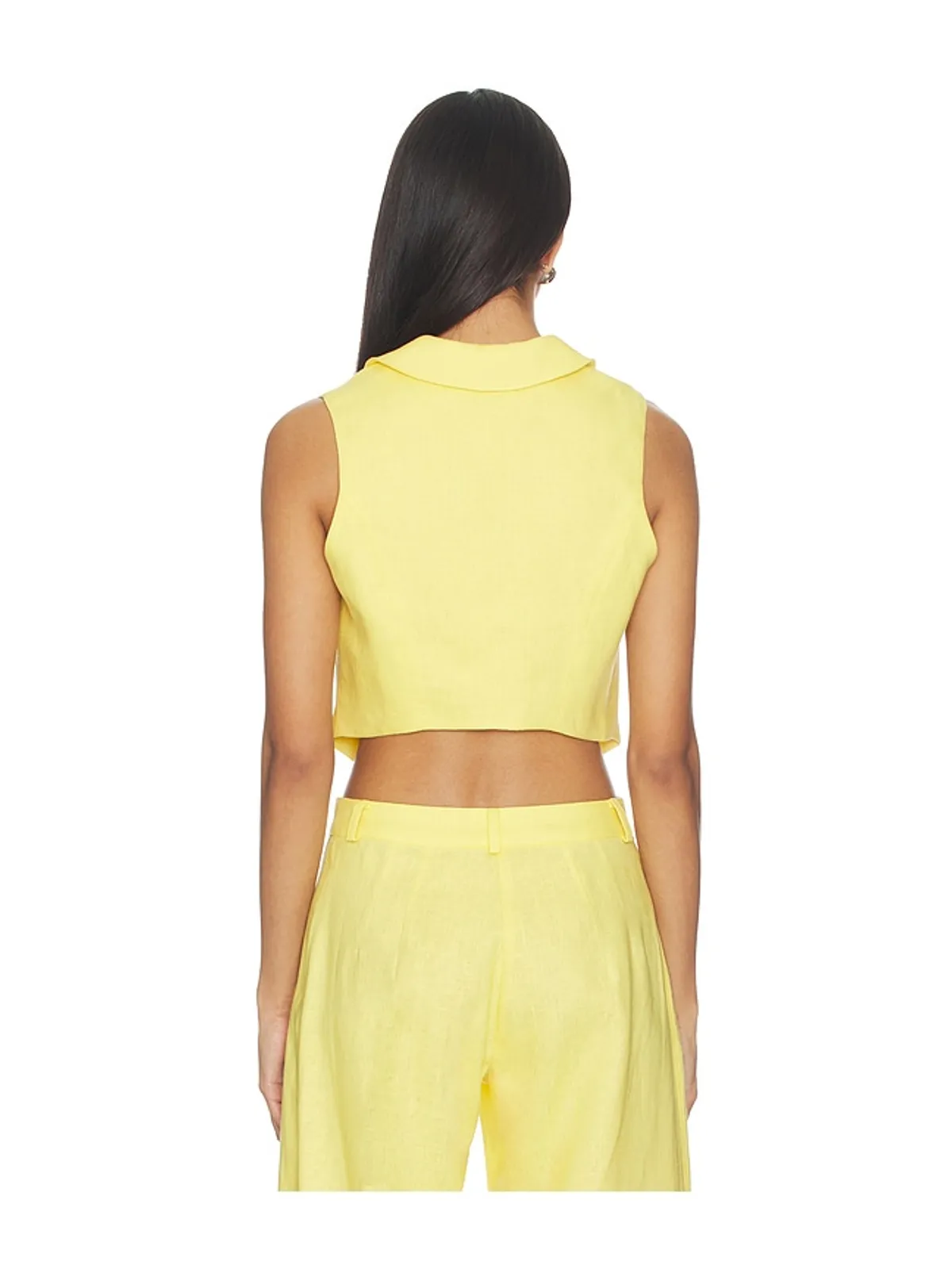 MATTHEW BRUCH Collared V-neck Vest - 画像3