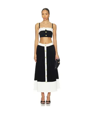 Maude Club MALLORY スカート - Black,White. - サムネイル5