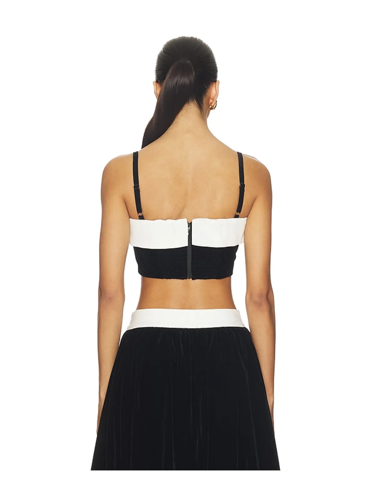 Maude Club ELSIE トップ - Black,White. - 画像3
