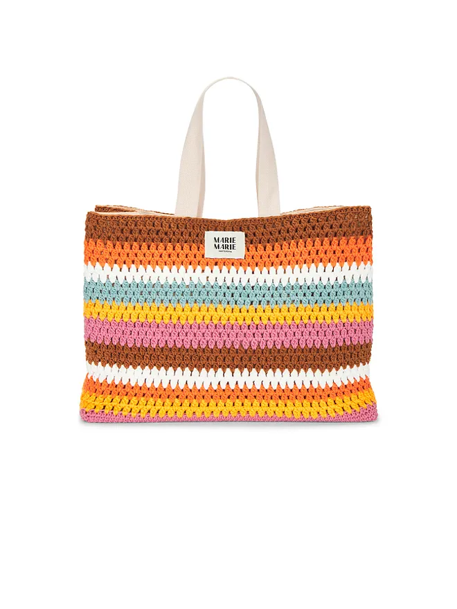 Marie Marie Amsterdam Marie Marie Amsterdam トート - Brown,Pink.の商品画像