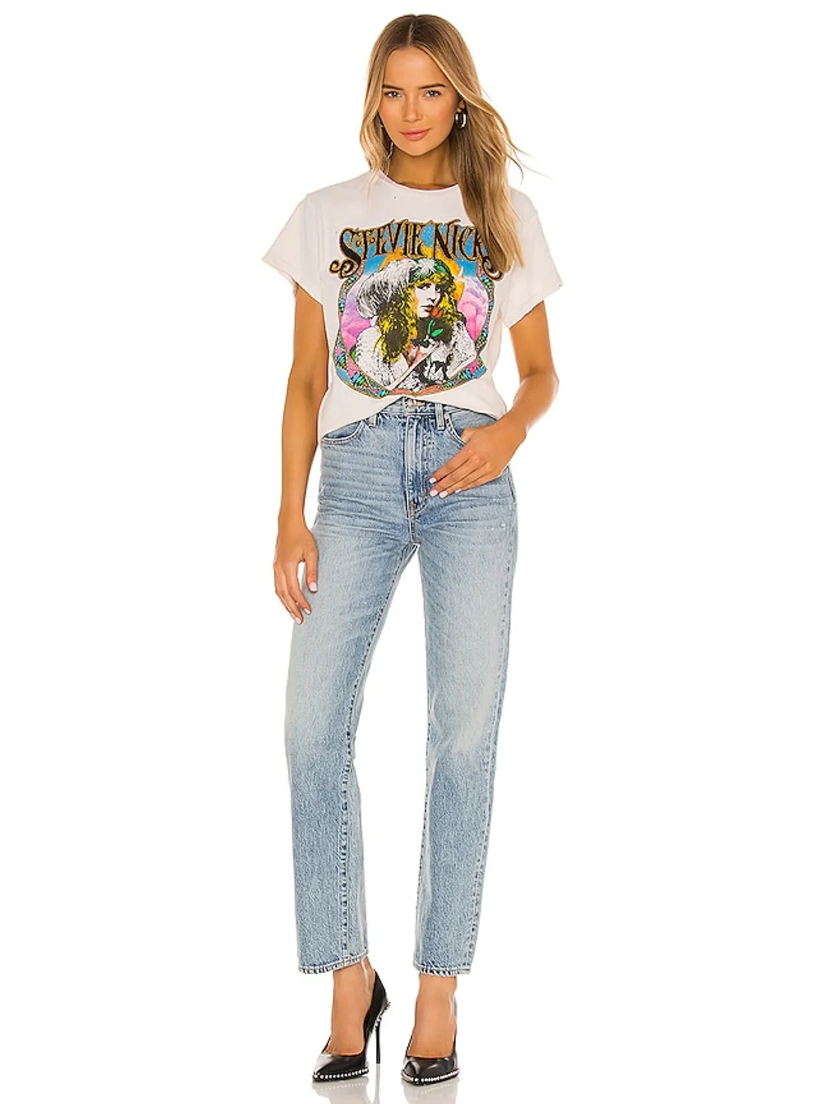 Madeworn STEVIE NICKS グラフィックTシャツ - 画像4