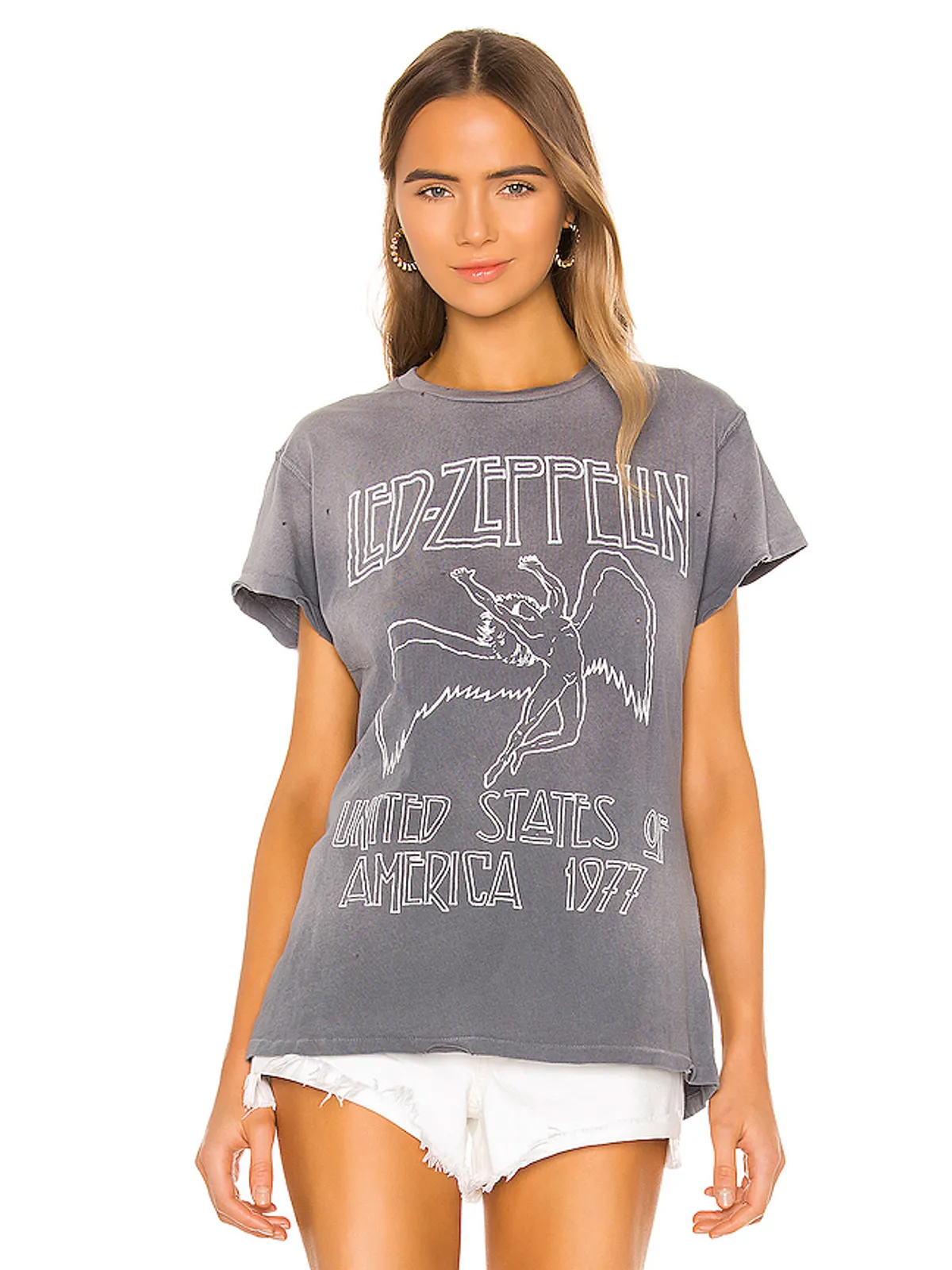 Madeworn LED ZEPPELIN バンドTシャツ - 画像2