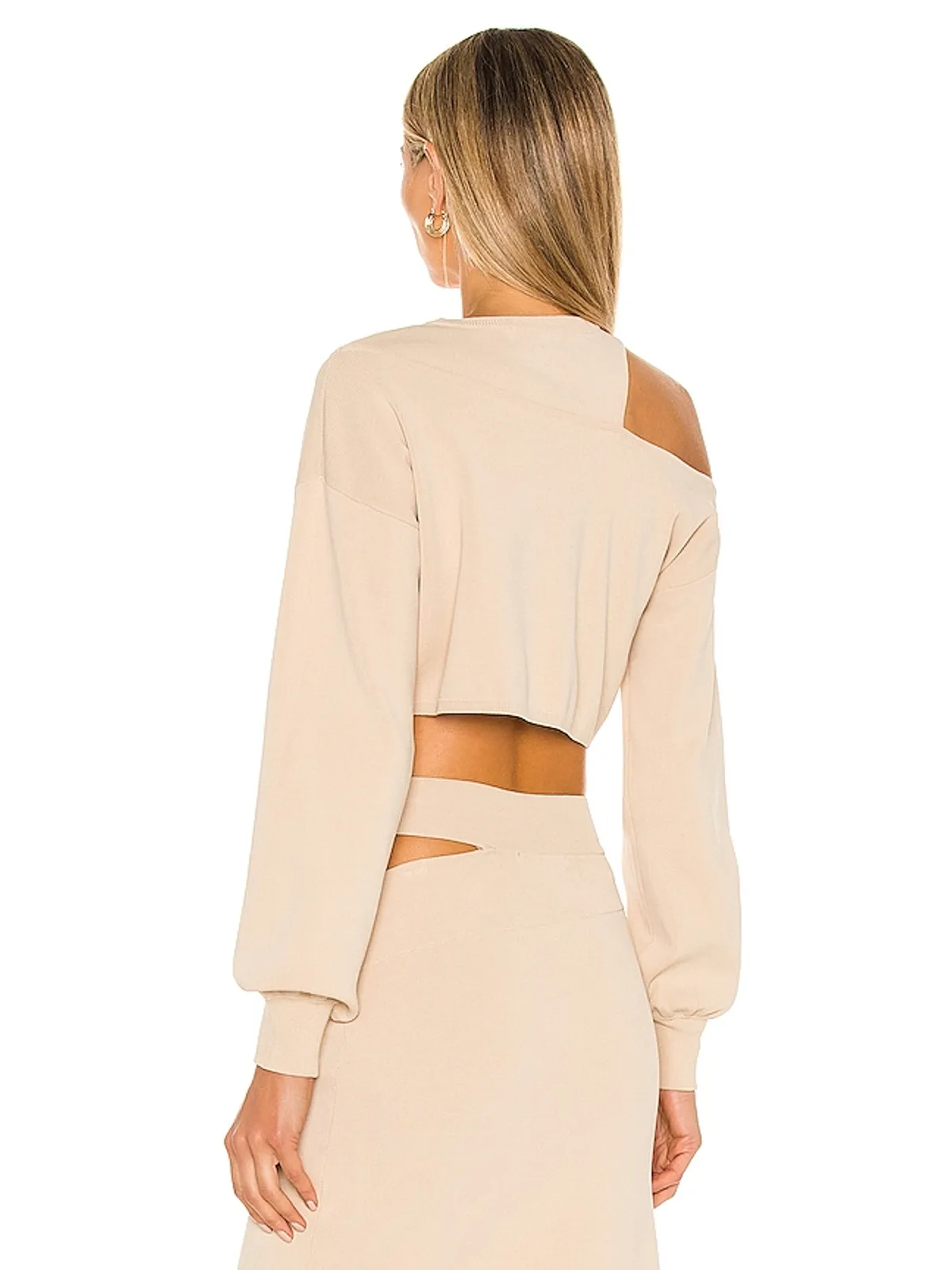 Michael Costello ASYM CUT OUT ドルマンセーター - 画像4