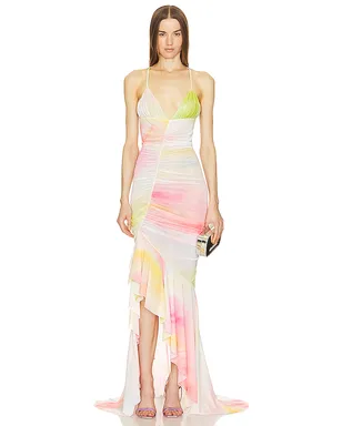 Michael Costello VENICE ガウン - サムネイル1