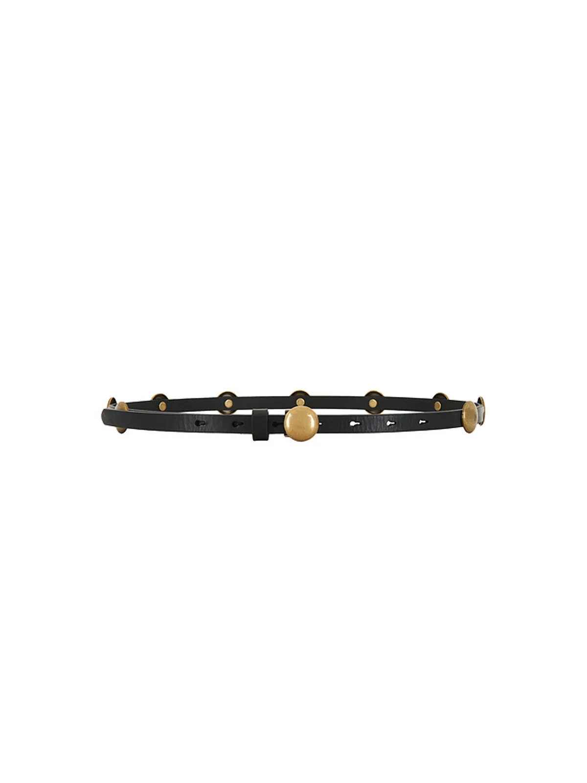 Madewell ベルト - Black,Metallic Bronze. - 画像1