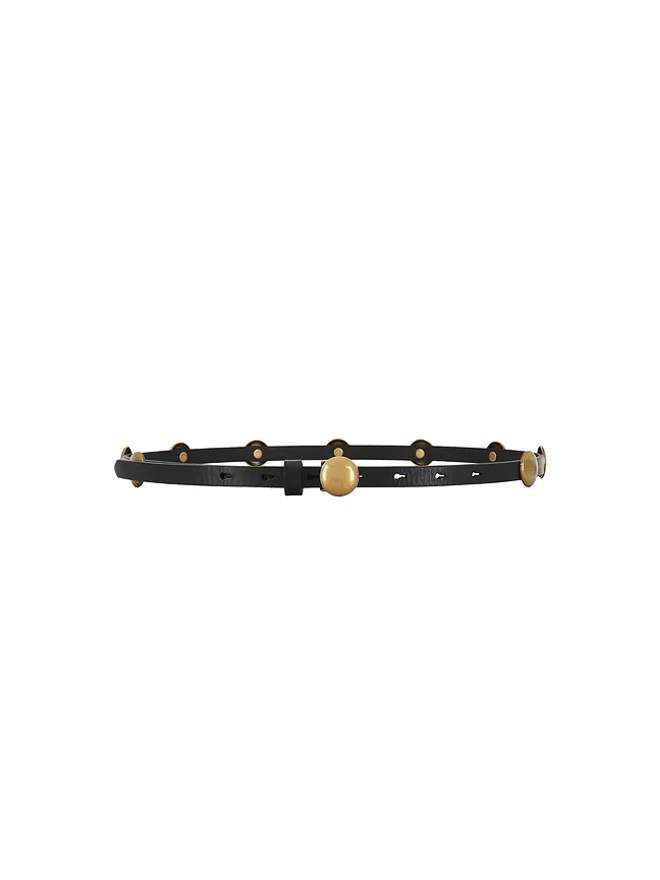 Madewell Madewell ベルト - Black,Metallic Bronze.の商品画像