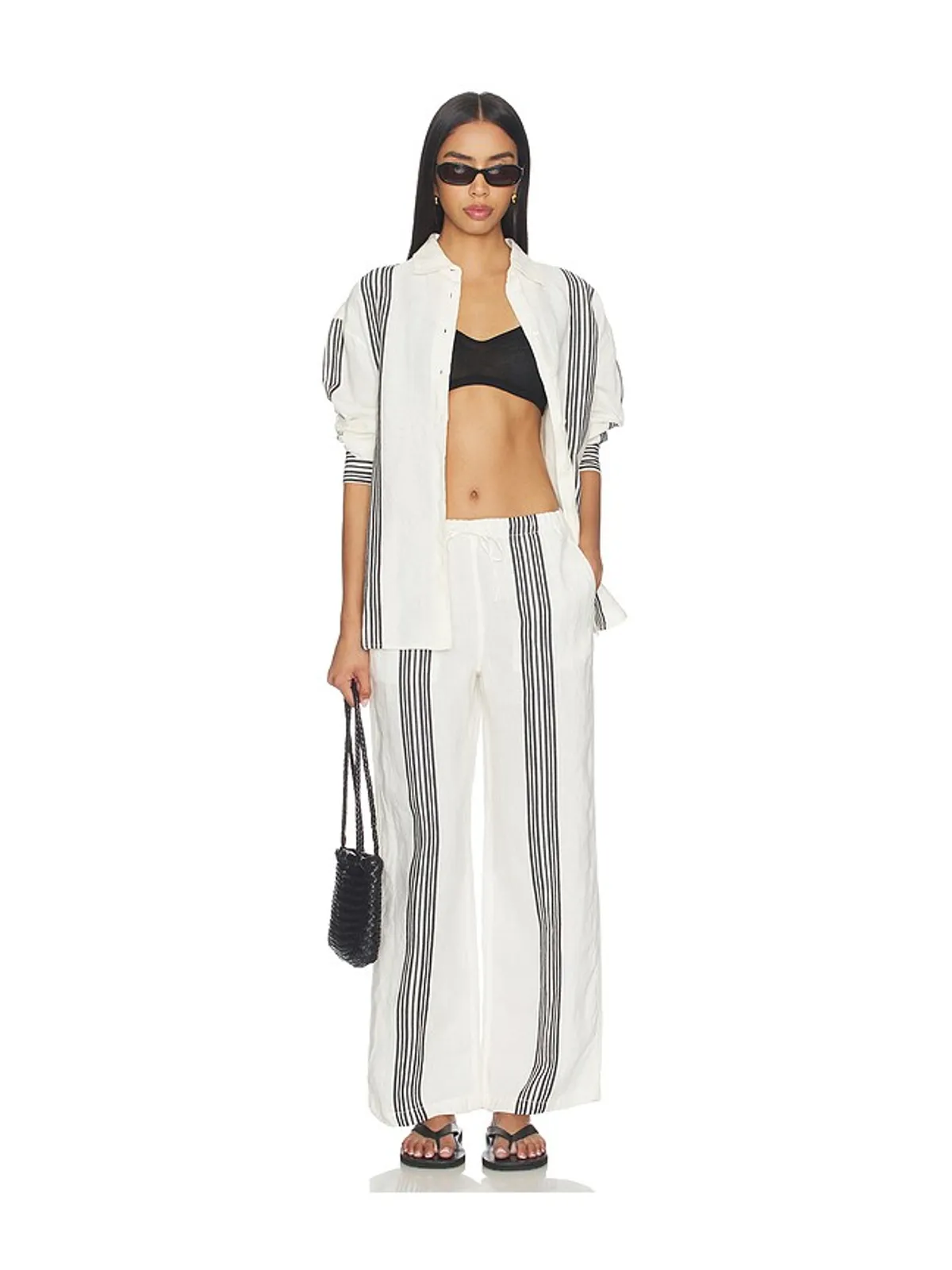 Madewell パンツ - White,Black. - 画像5