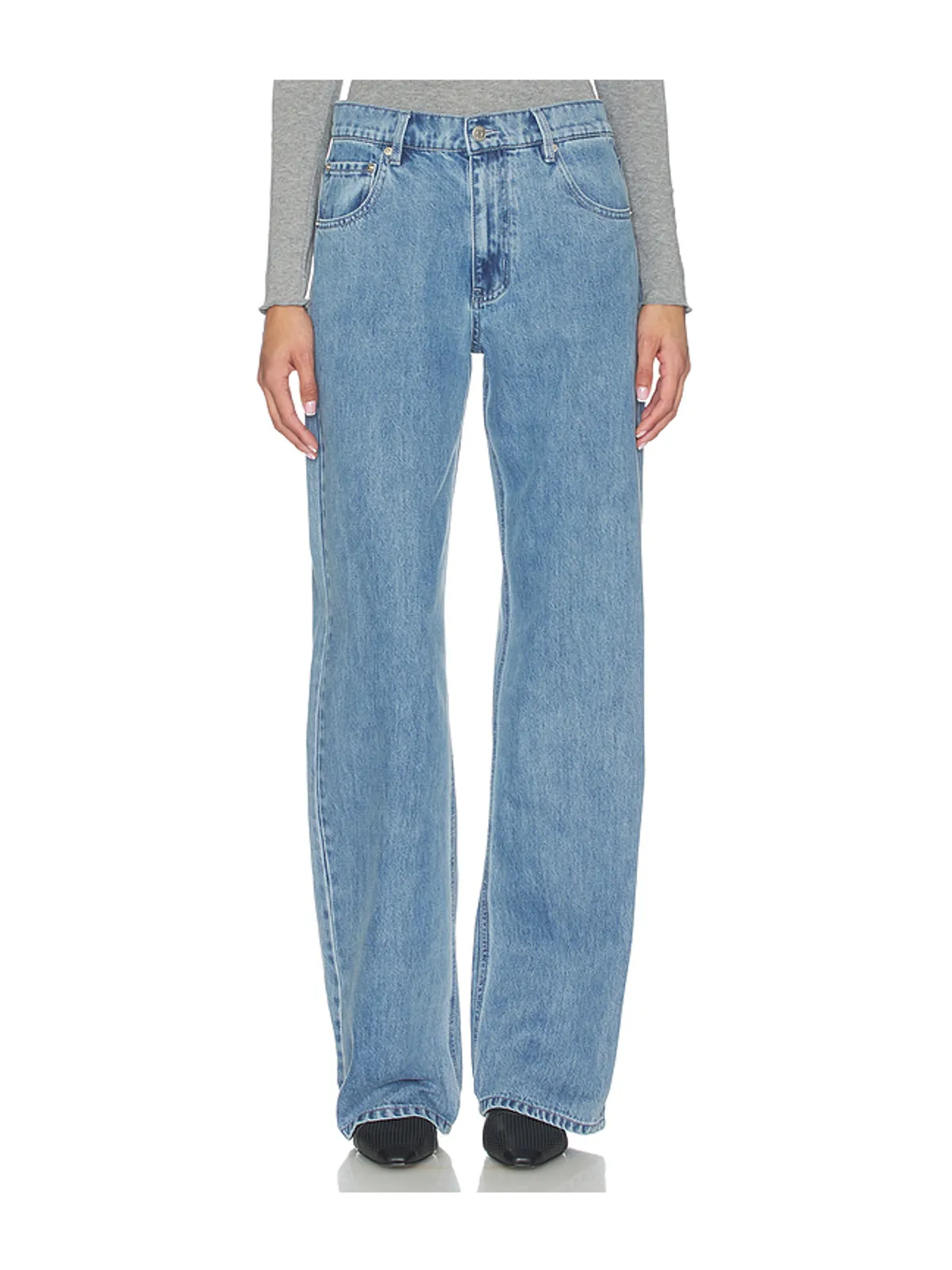 Mother of All HEDI LOW WAIST WIDE LEG パンツ - 画像1