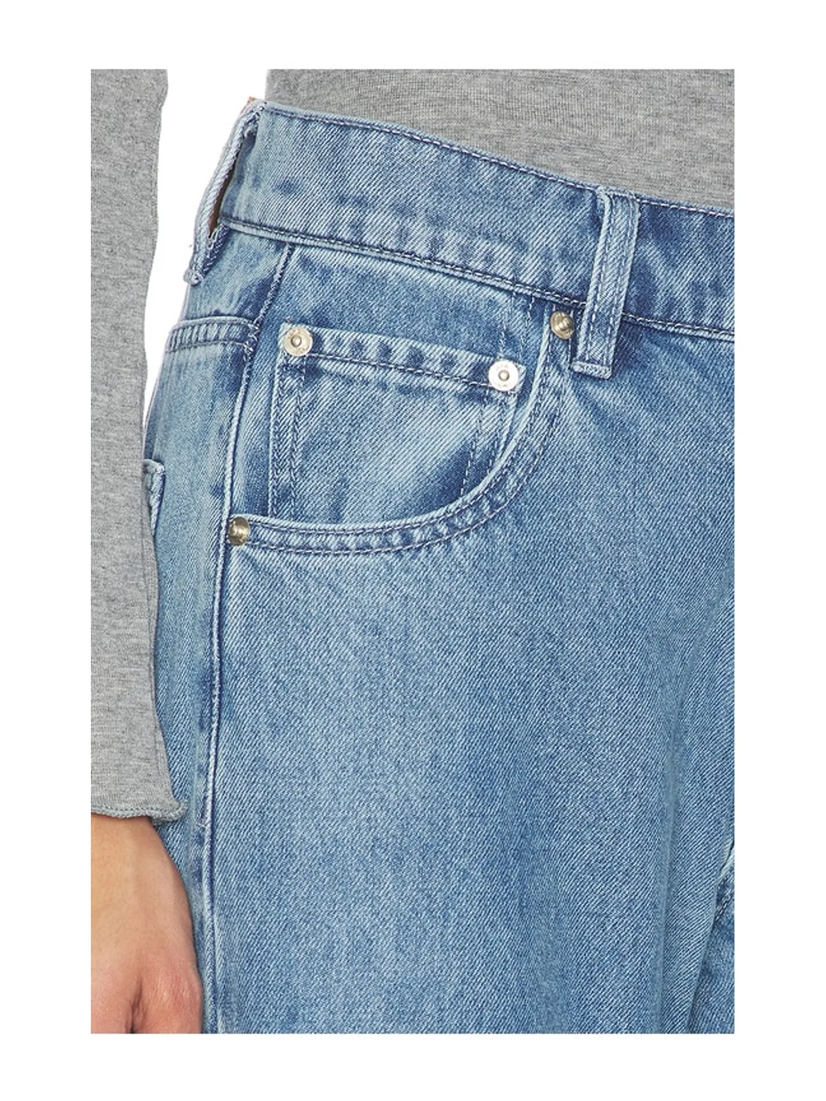 Mother of All HEDI LOW WAIST WIDE LEG パンツ - 画像6