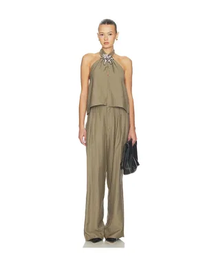 Mother of All HEDI MID WAIST TAILORED LINEN パンツ - サムネイル5
