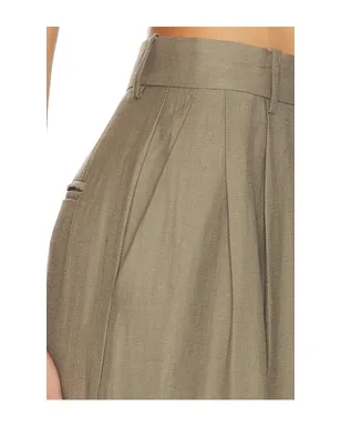Mother of All HEDI MID WAIST TAILORED LINEN パンツ - サムネイル6