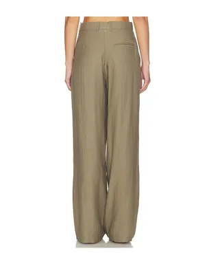 Mother of All HEDI MID WAIST TAILORED LINEN パンツ - サムネイル4